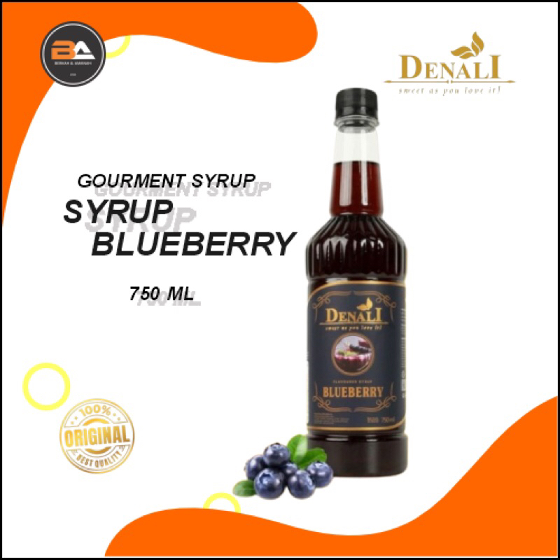 

SYRUP DENLI BLUEBERRY 750ML