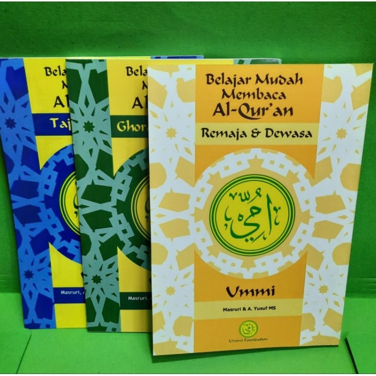 

KODE K12V belajar alQuran metode ummi paket ummi dewasa remajaghoroibultajwid dasar