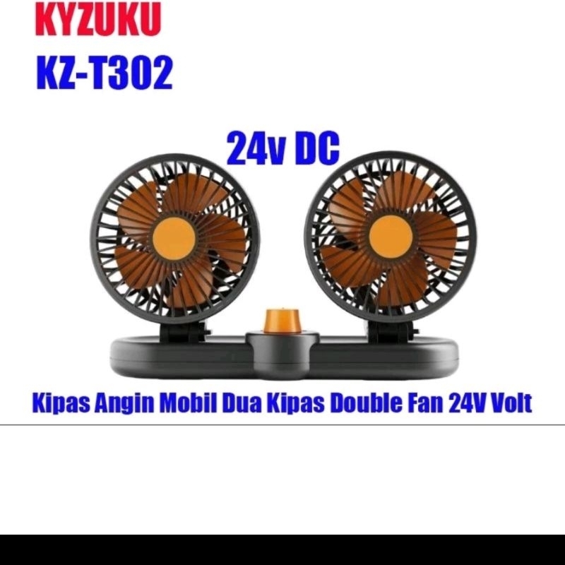 KYZUKU KIPAS ANGIN MOBIL 12VOLT DAN 24VOLT