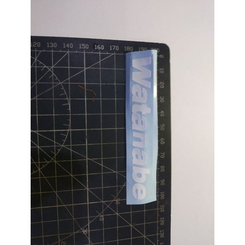 

cutting stiker watanabe