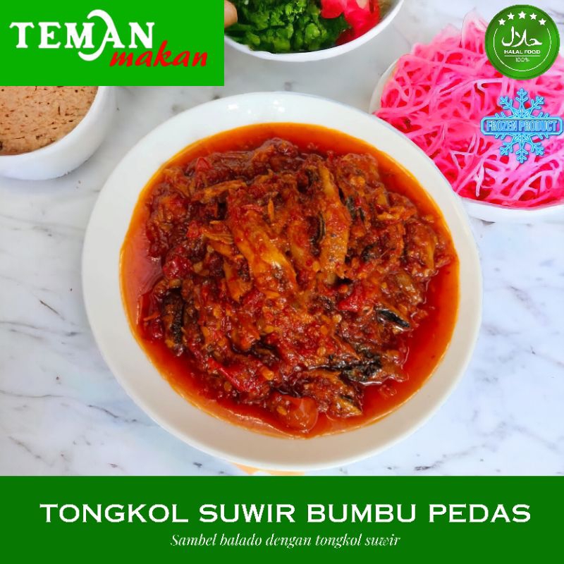 

Teman Makan - Tongkol Suwir Bumbu Pedas - Frozen Food