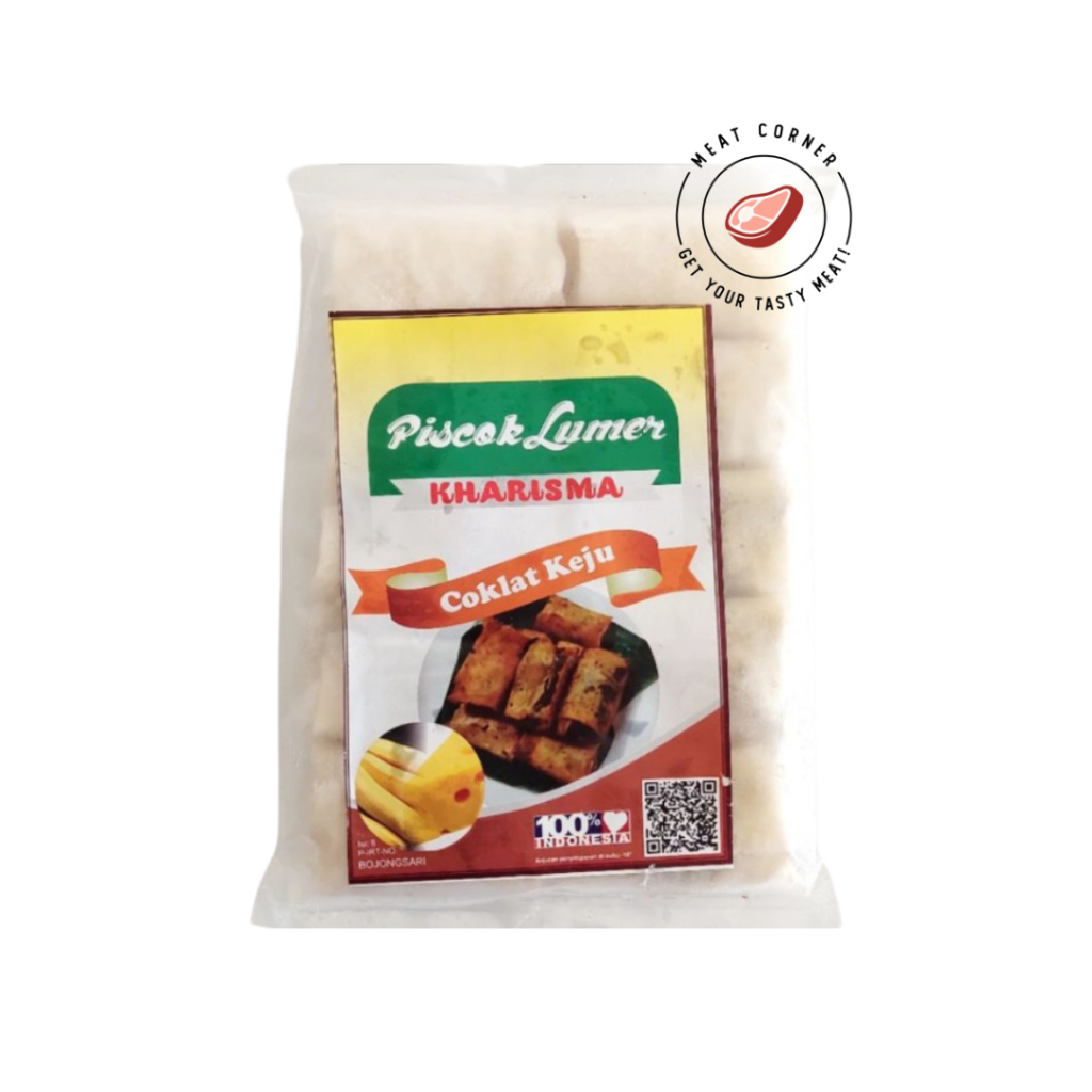 

Piscok Lumer Kharisma Coklat Keju Isi 10 Meat Corner BNI