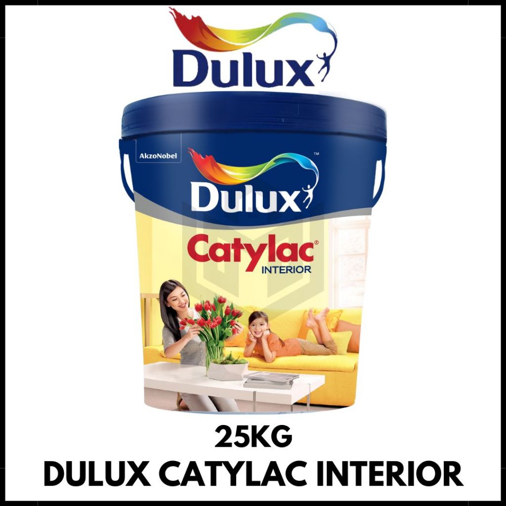 Cat Dinding Dalam / Cat Tembok Interior Dulux Catylac Interior 25Kg