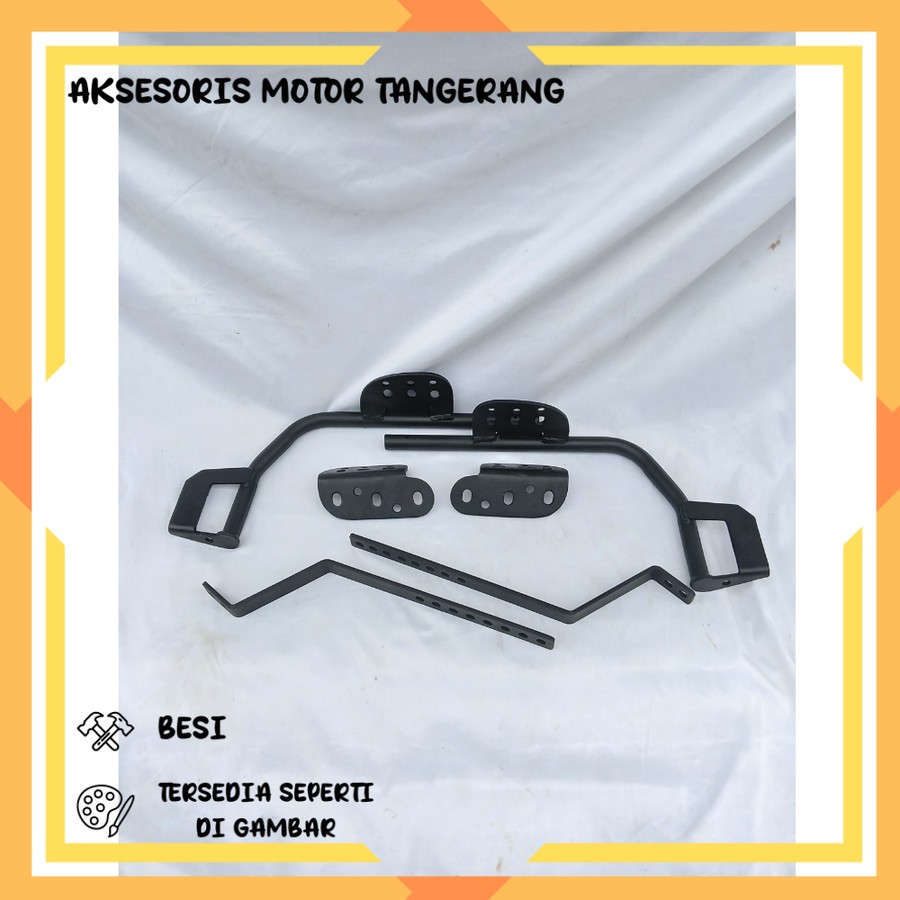 BRACKET BOX SHAD 23 SHAD3P SYSTEM UNTUK MOTOR VIXION NEW CB BEAT VARIO