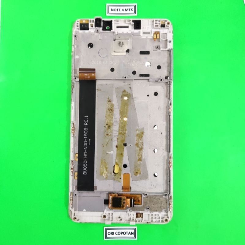 FRAME PAPAN LCD REDMI NOTE 4 MEDIATEK ORIGINAL COPOTAN
