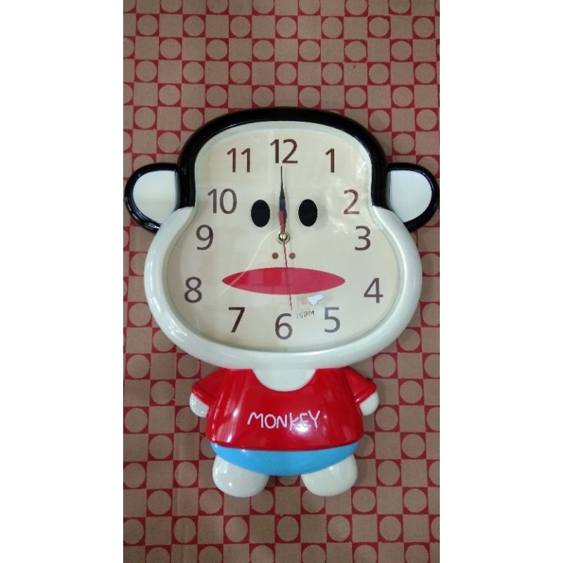 jam dinding + baterai