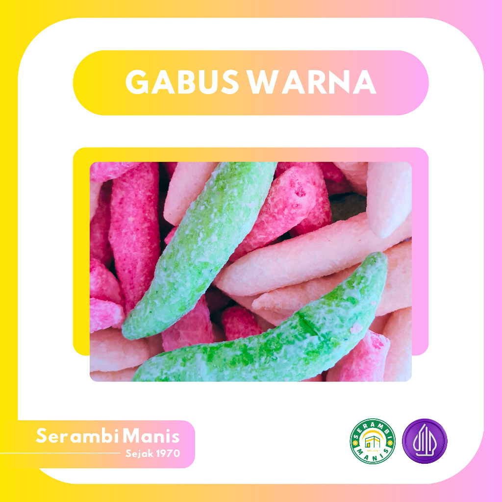 

Gabus Warna | Makanan Ringan | Snack Kiloan