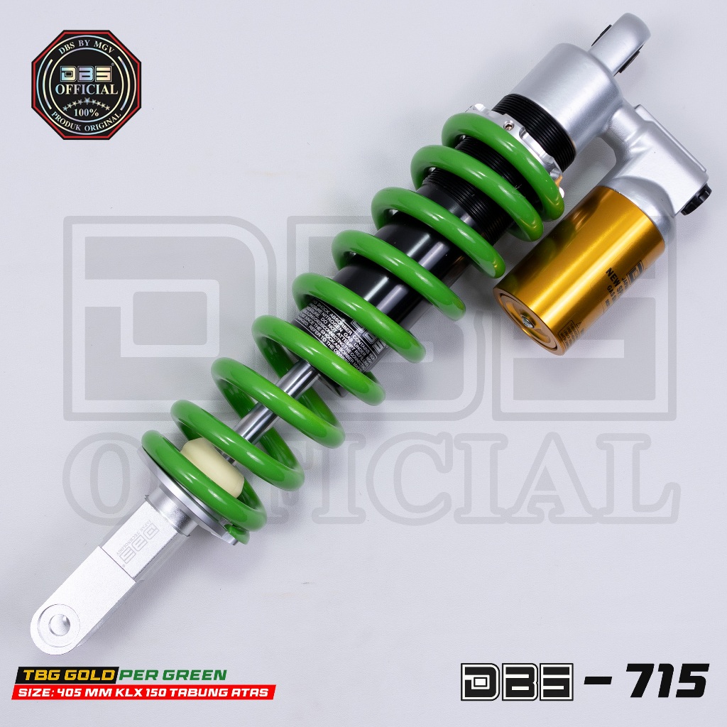 DBS 715 SERIES Mono Shock KAWASAKI KLX 150 D TRACKER 150 405MM TABUNG