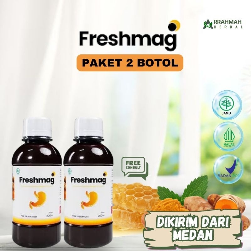 

PAKET 2 BOTOL MADU FRESHMAG MADU HUTAN ASLI - Bantu atasi masalah magh asam lambung tinggi dan GERD original 100% distributor resmi langsung dikirim dari medan