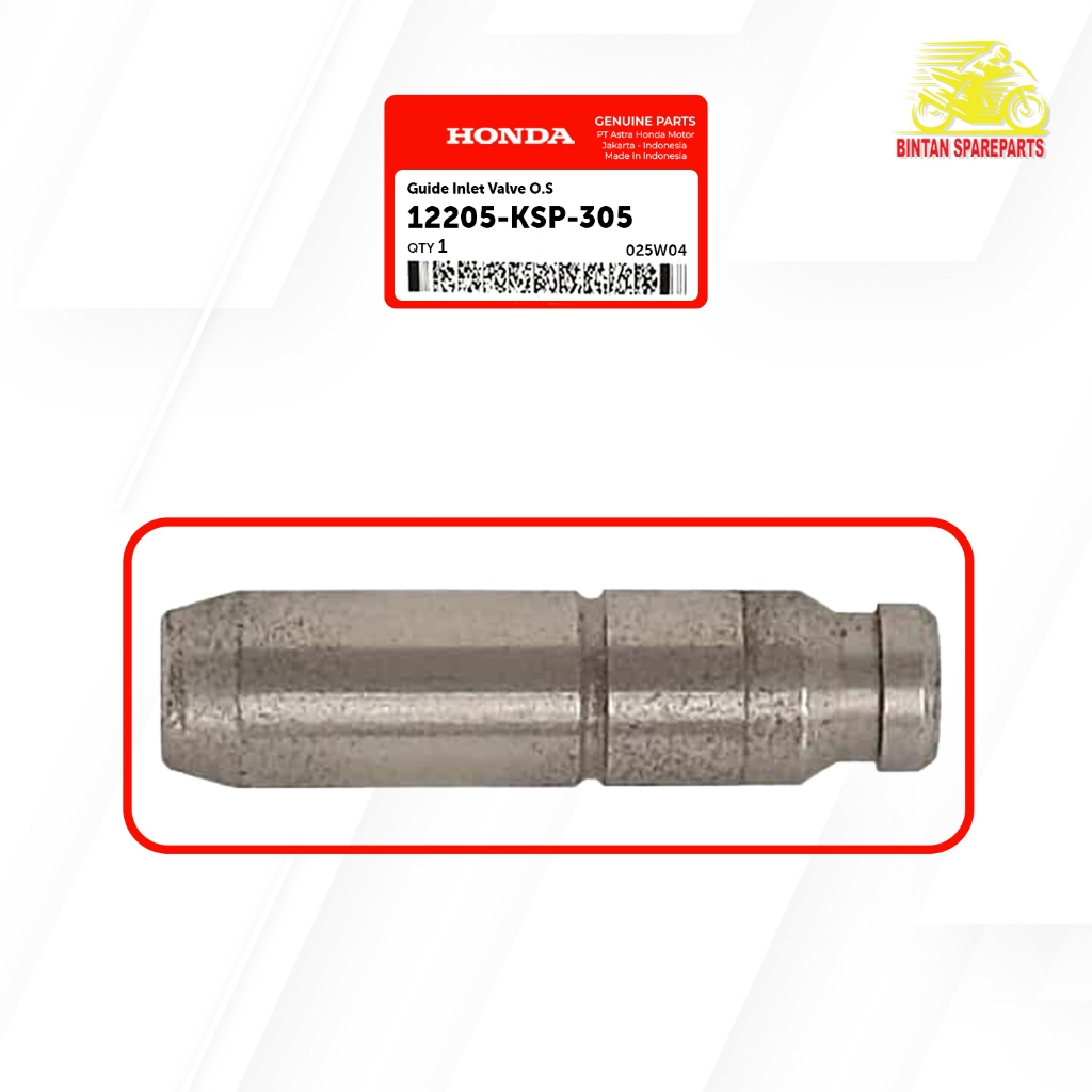 Bosh Klep Guide Inlet Valve O.S 12205 KSP 305