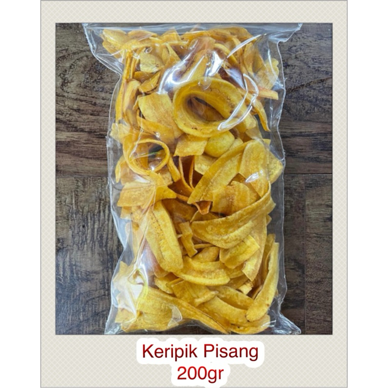 

Keripik Pisang ( Asin ) 200 gr