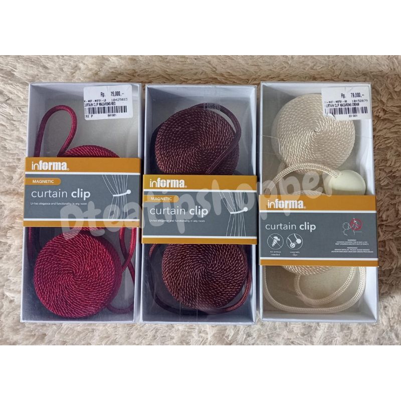 Informa Curtain Clip Sale // Penjepit Gorden Sale Ori