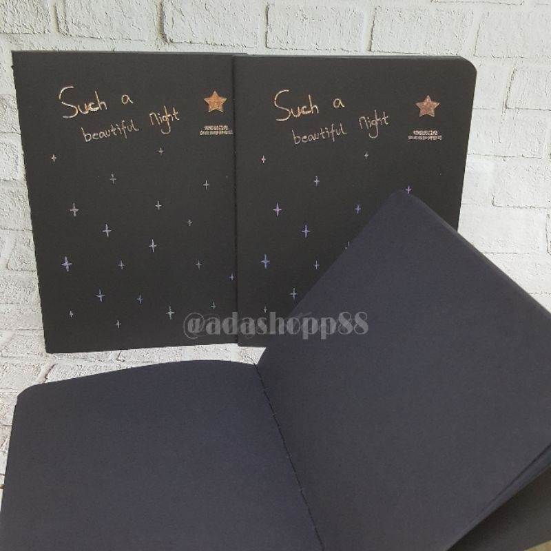 

Buku Hitam S | Kertas Hitam