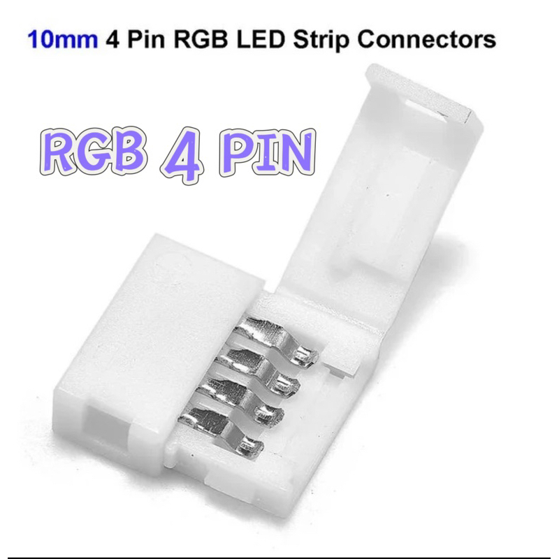 Konektor KLIP JEPIT RGB 4 PIN LED Strip