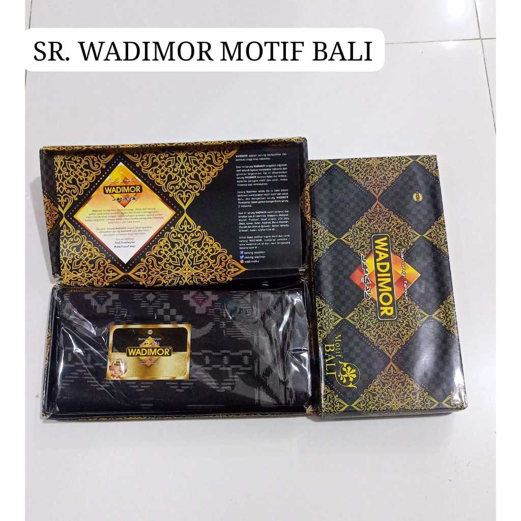 Sarung WADIMOR Motif Bali Kain Sarung Wadimor Terbaru Kain Sarung Muslim