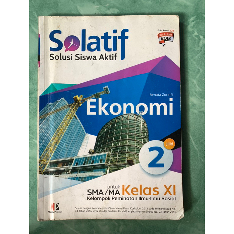 

BUKU SOAL SOLATIF EKONOMI KELAS XI SMA/MA K13