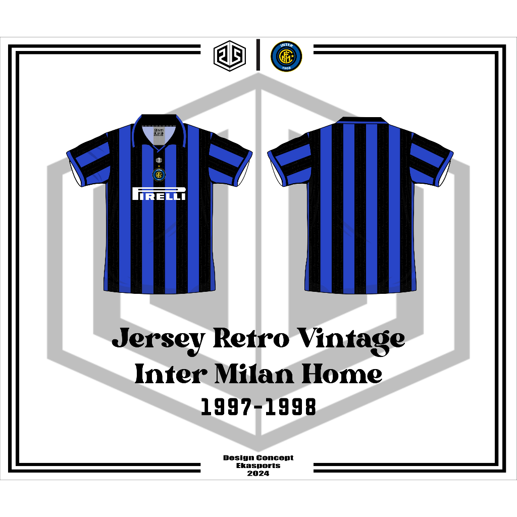 JERSEY RETRO INTER MILAN HOME 1997-1998