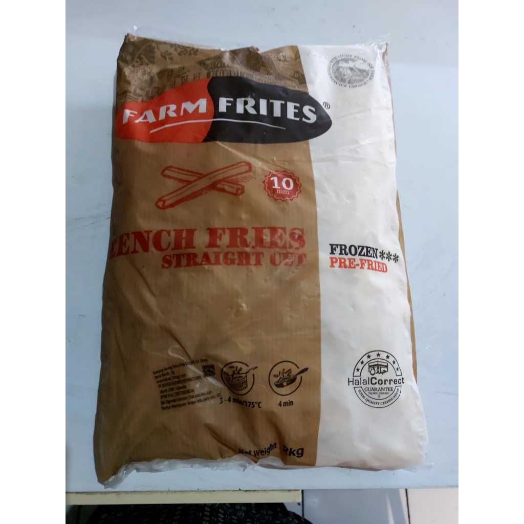

FARM FRITES STRAIGHT CUT KEMASAN 2KG