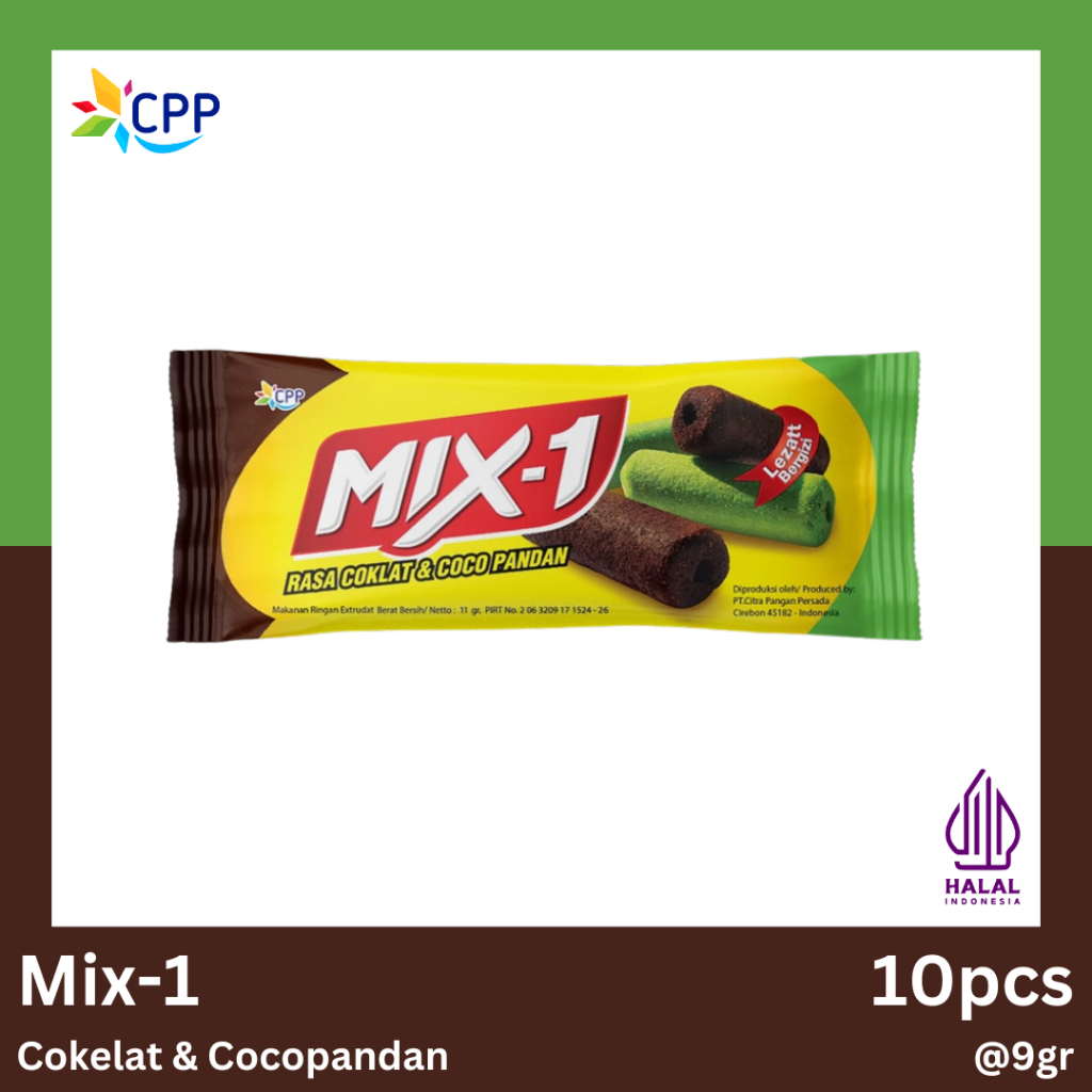 

MIX-1 @10pcs - Snack Jagung Rasa Cokelat & Cocopandan