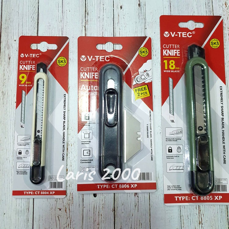 

Cutter / Alat Potong Kertas V-tec