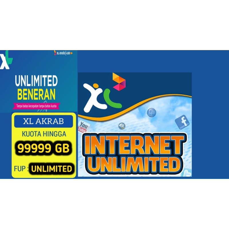 KUOTA XL 9999GB-UNLIMITED BERBASIS VPN