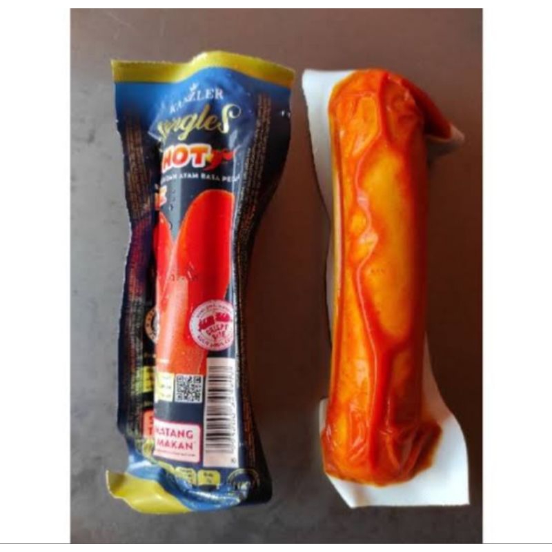 

Kanzler Singles Hot 64gr Per 1 Pcs