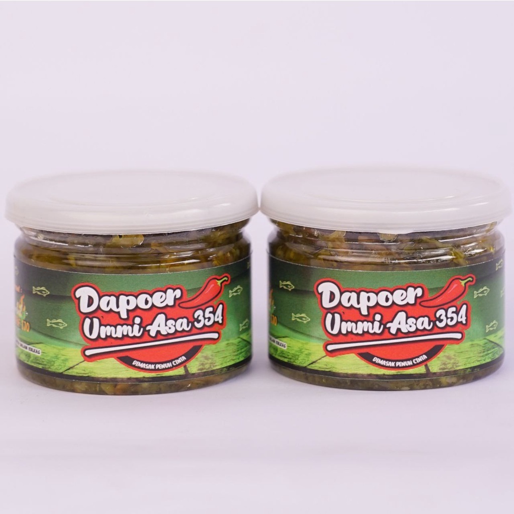 

TWINPACK SAMBAL TERI CABE IJO ISI 2 BOTOL - Dapoer Ummi Asa 354 / Sambel Asa