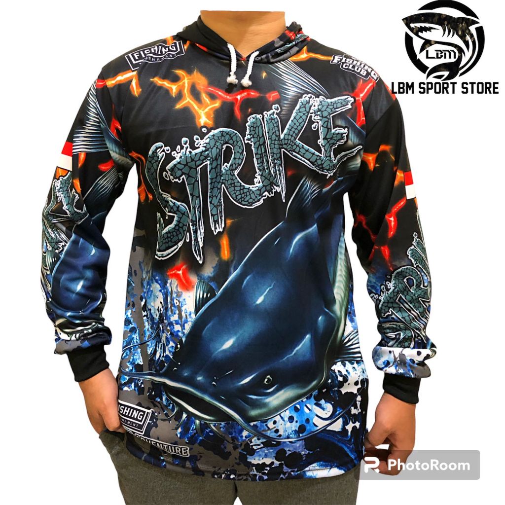 BAJU MANCING TANGAN PANJANG JERSEY MANCING KAOS PANCING