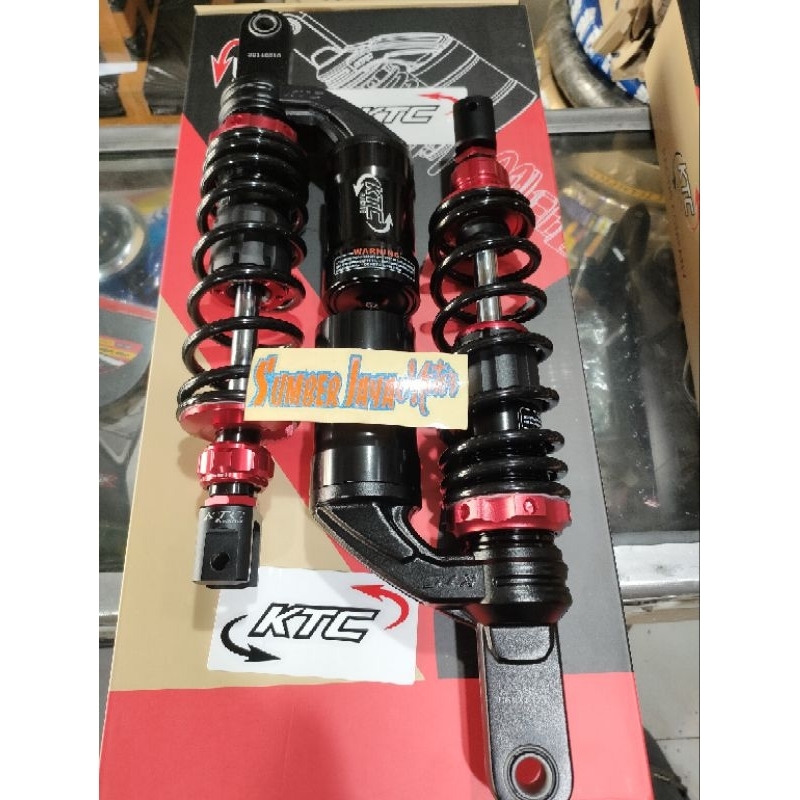 Shock KTC ONYX AEROX NMAX New PCX 150 PCX 160 KTC Racing Doble shok tabung Reborn aktif 305mm 350mm 