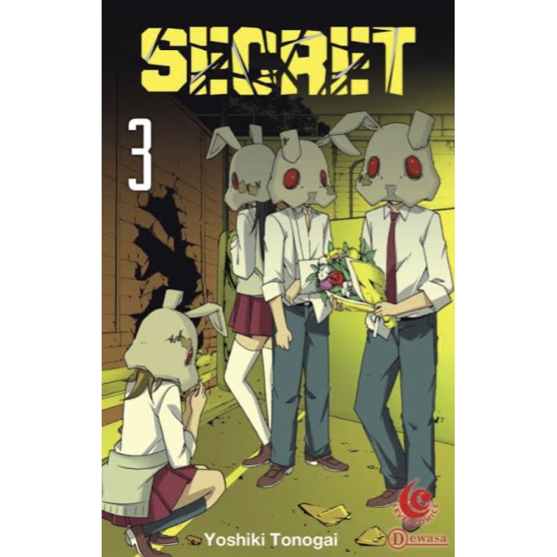 Buku Komik Secret no 3 kondisi masih segel asli terbitan Level Comics Gramedia, komik misteri pembun