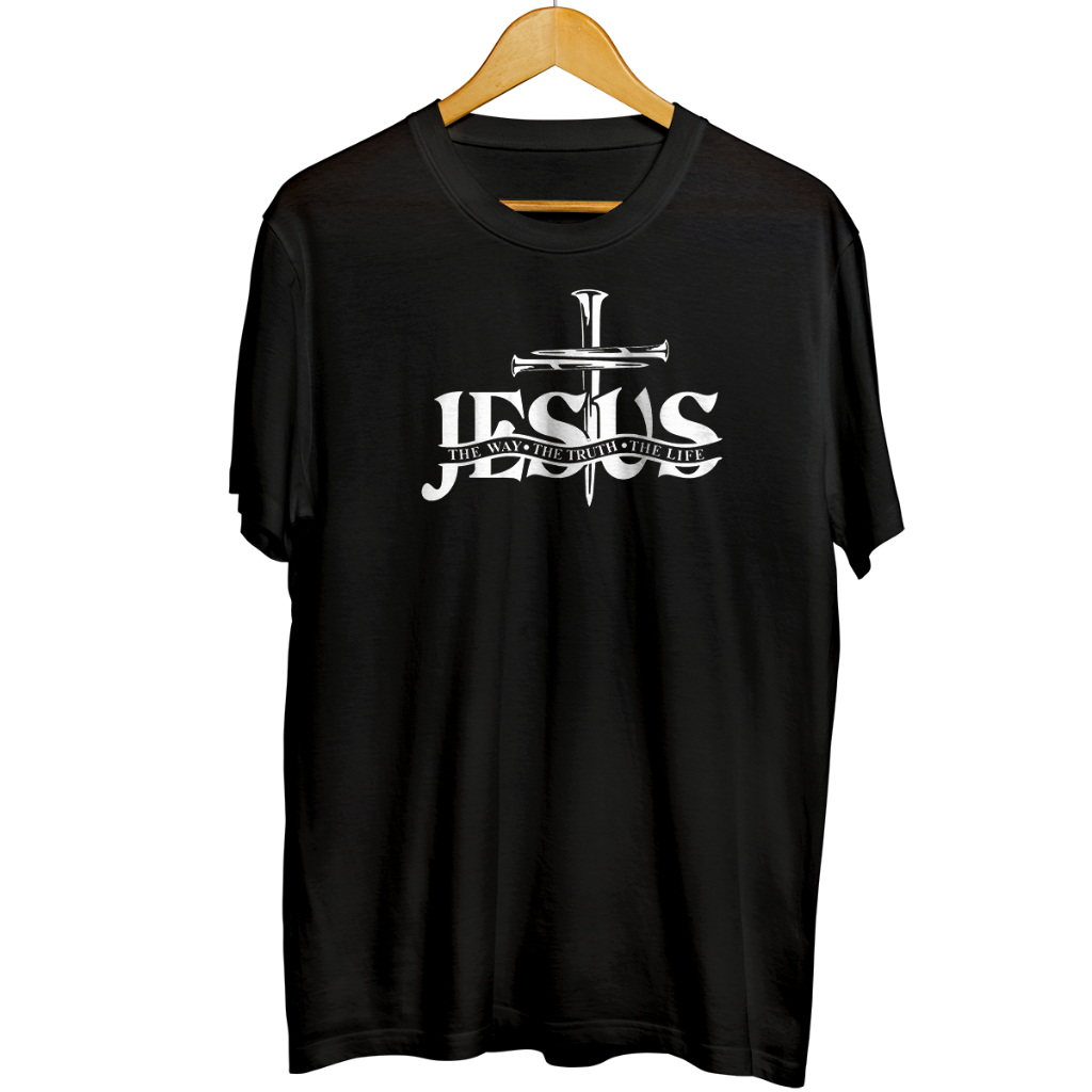 Baju Kaos Jesus The Truth - jesus - kaos distro mewah - kaos distro murah
