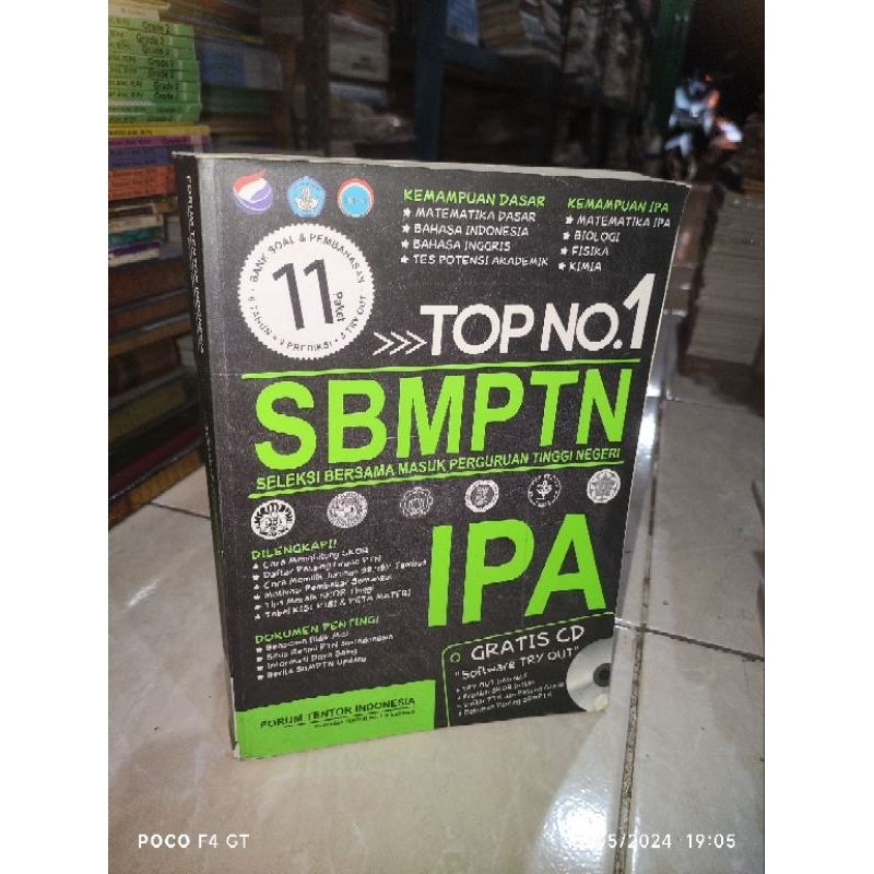 buku SBMPTN IPA top nomor 1