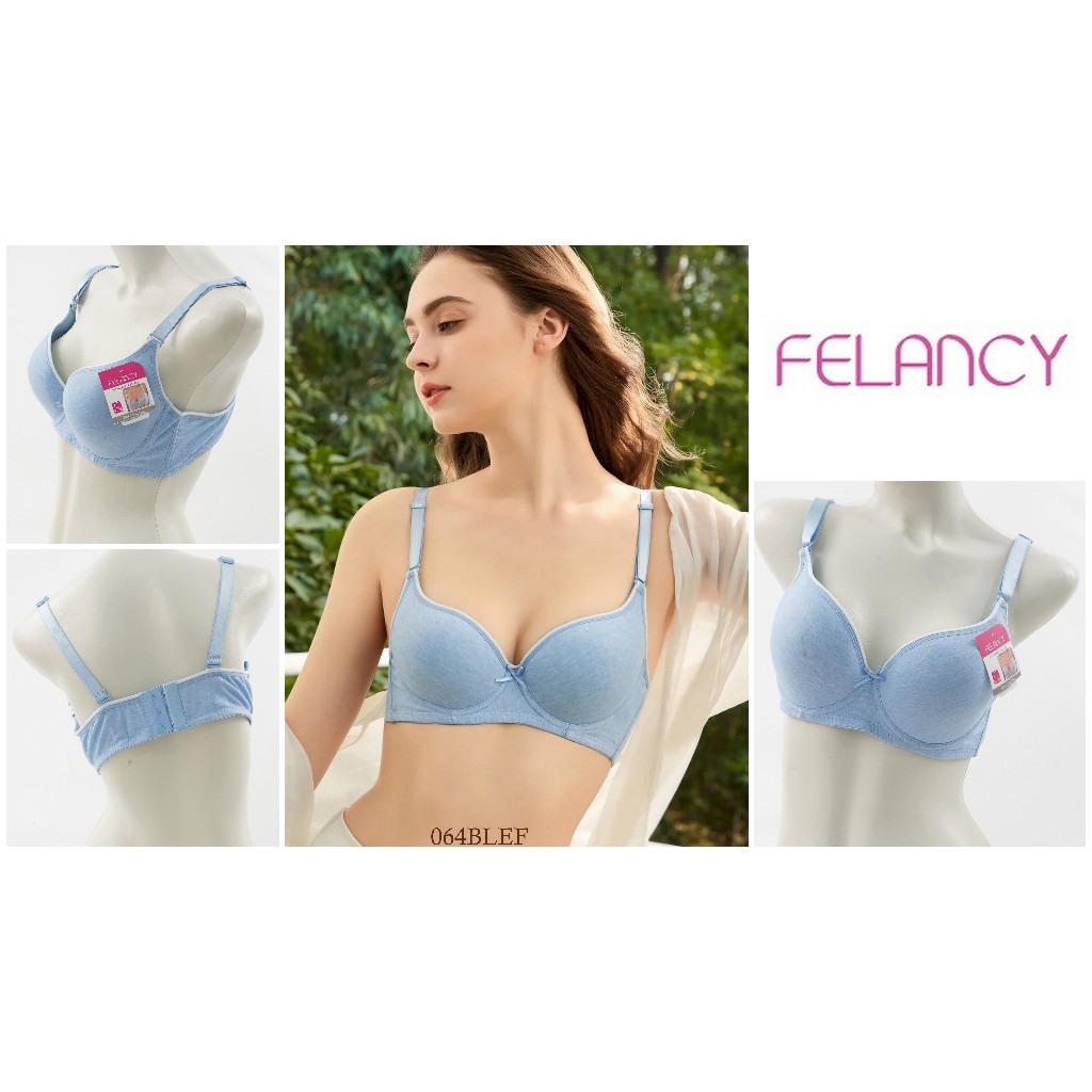 Bra Kawat Demi Bra FELANCY 36C Katun Halus Lembut Pakaian Dalam / Underwear 064F