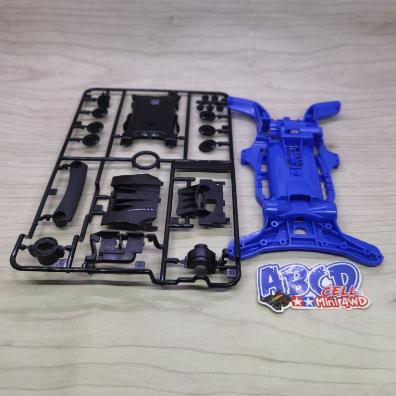 tamiya chassis dan gearbox chassis AR