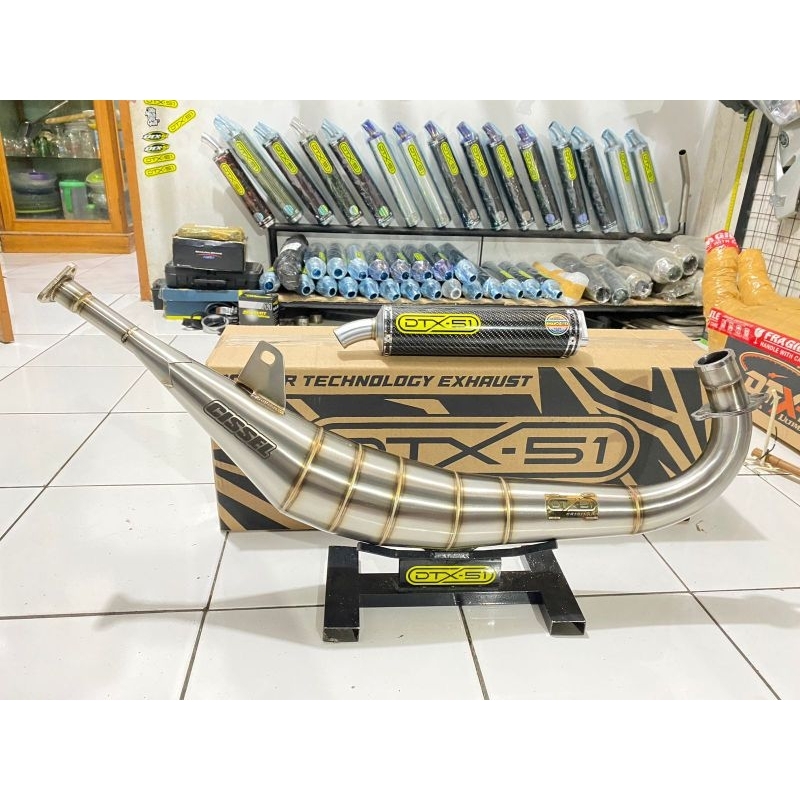 Chember Only Knalpot Yamaha 125z Original dtx-51 ultimate muffler