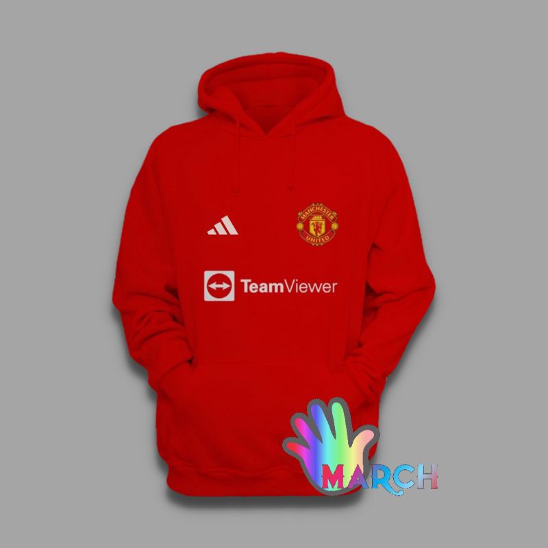 HOODIE MU / HOODIE MAN UNITED / HOODIE SPORTY KASUAL / HOODIE BOLA MAN UNITED 01