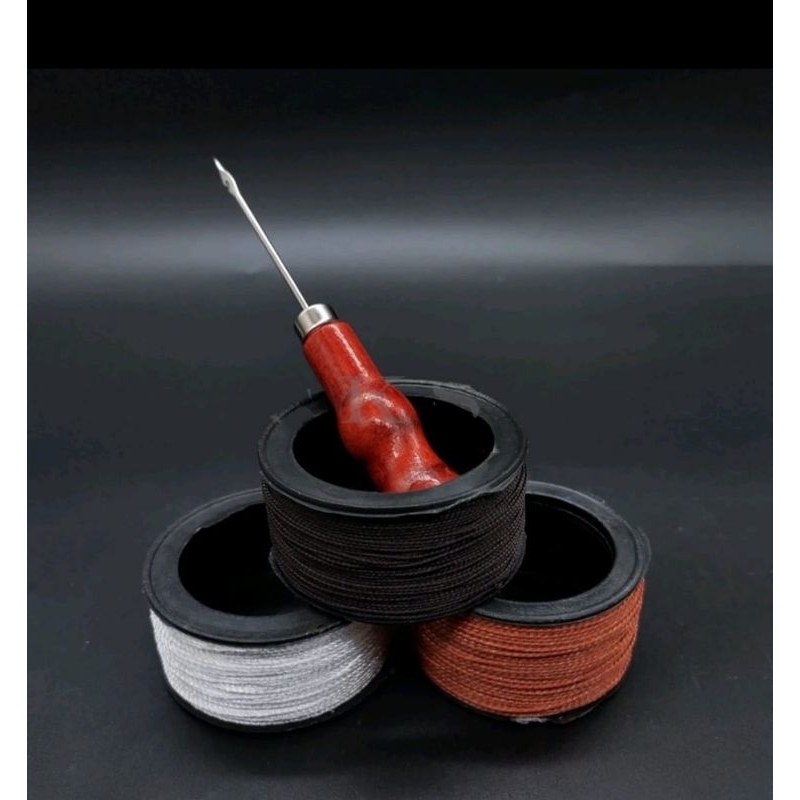 Paket Benang Sol Sepatu + Jarum Sol Sepatu