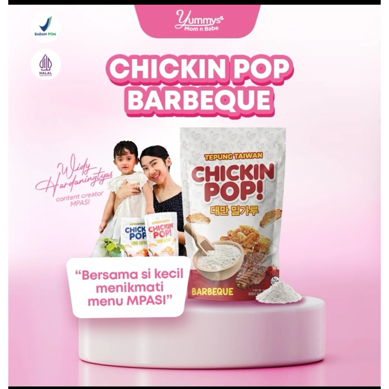 

CHICKIN POP - Tepung Taiwanese Cocok Untuk MPASI | Tanpa Pengawet & MSG- 200gr