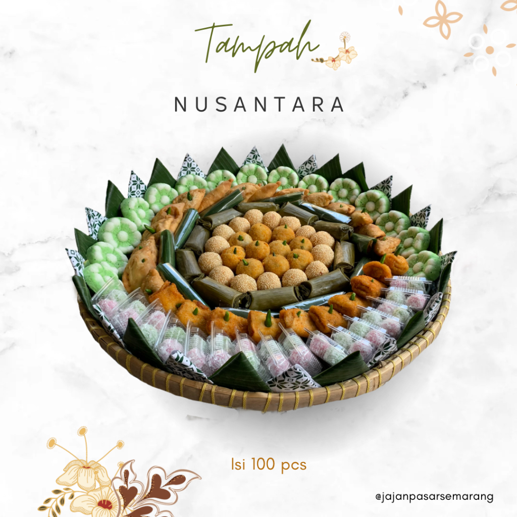 

Kue Tampah Nusantara Jajan Pasar Tradisioanal