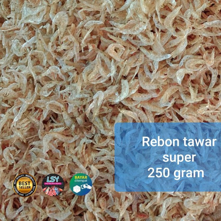 

udang rebon tawar super asli tawar 25gr
