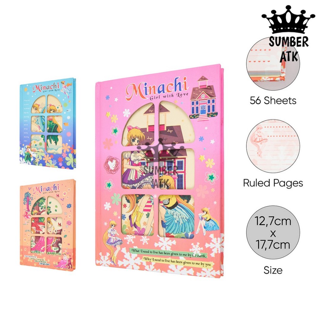 

Buku Tulis Catatan Jurnal Diary Joyko DW-1813MN-40 Minachi