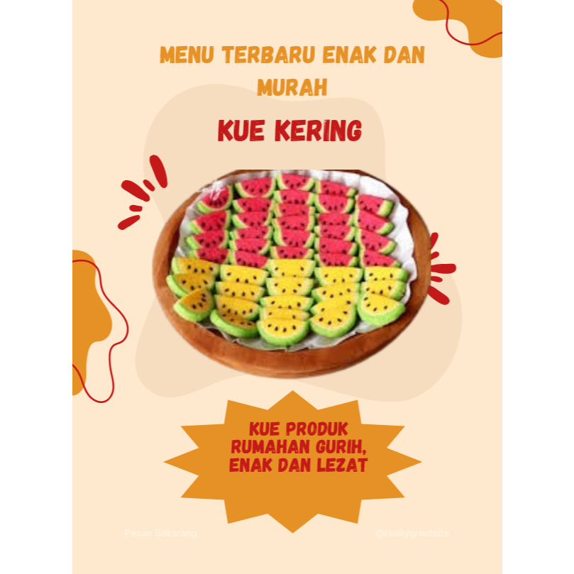 

Kue Kering Semangka Enak dan Murah