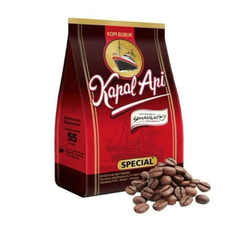 

KOPI KAPAL API SPECIAL 380GRAM SILVER 350 GRAM