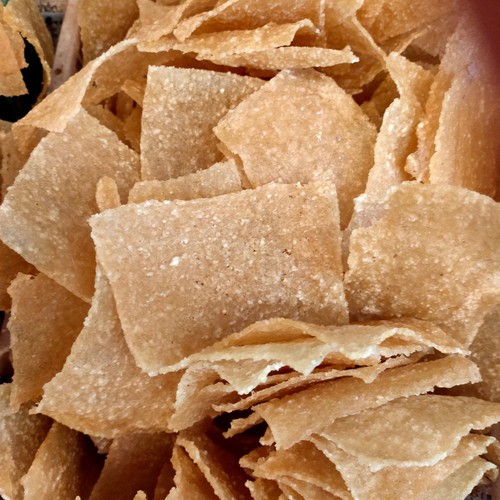 Kerupuk gendar  bawang krupuk nasi puli mentah 1kg