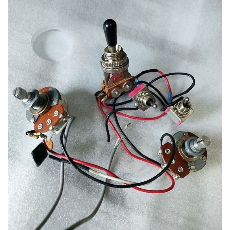 Wiring Set kit Electronik Gitar PRS SE Original Toggle volume tone 2 Mini toggle