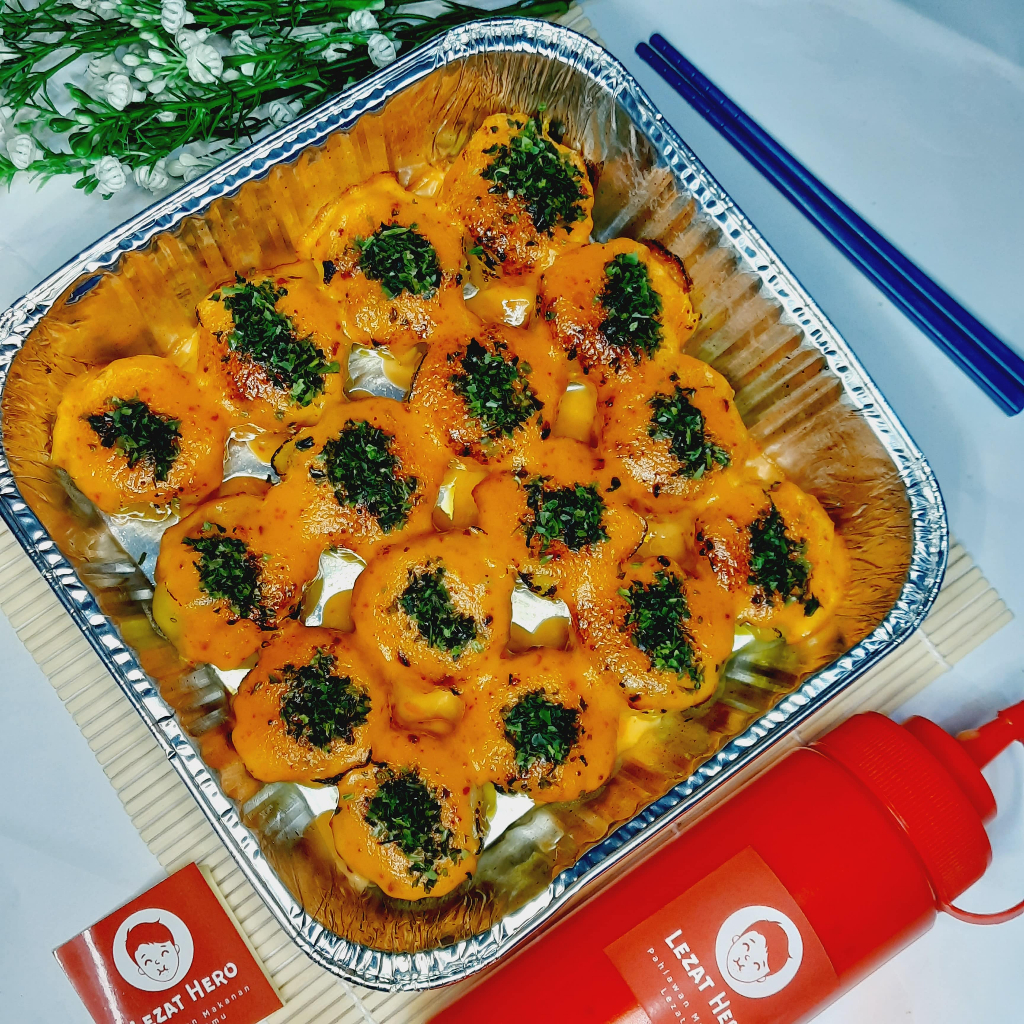 

Dimsum Mentai Hampers Isi 16 - Family Pack Reguler - Lezat Hero