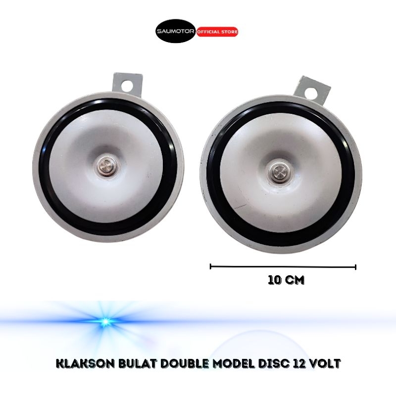 Klakson bulat DISK dobel klakson motor Klakson mobil 12 volt
