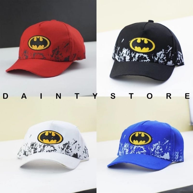 Topi anak laki laki Topi Basebal anak karakter Batman