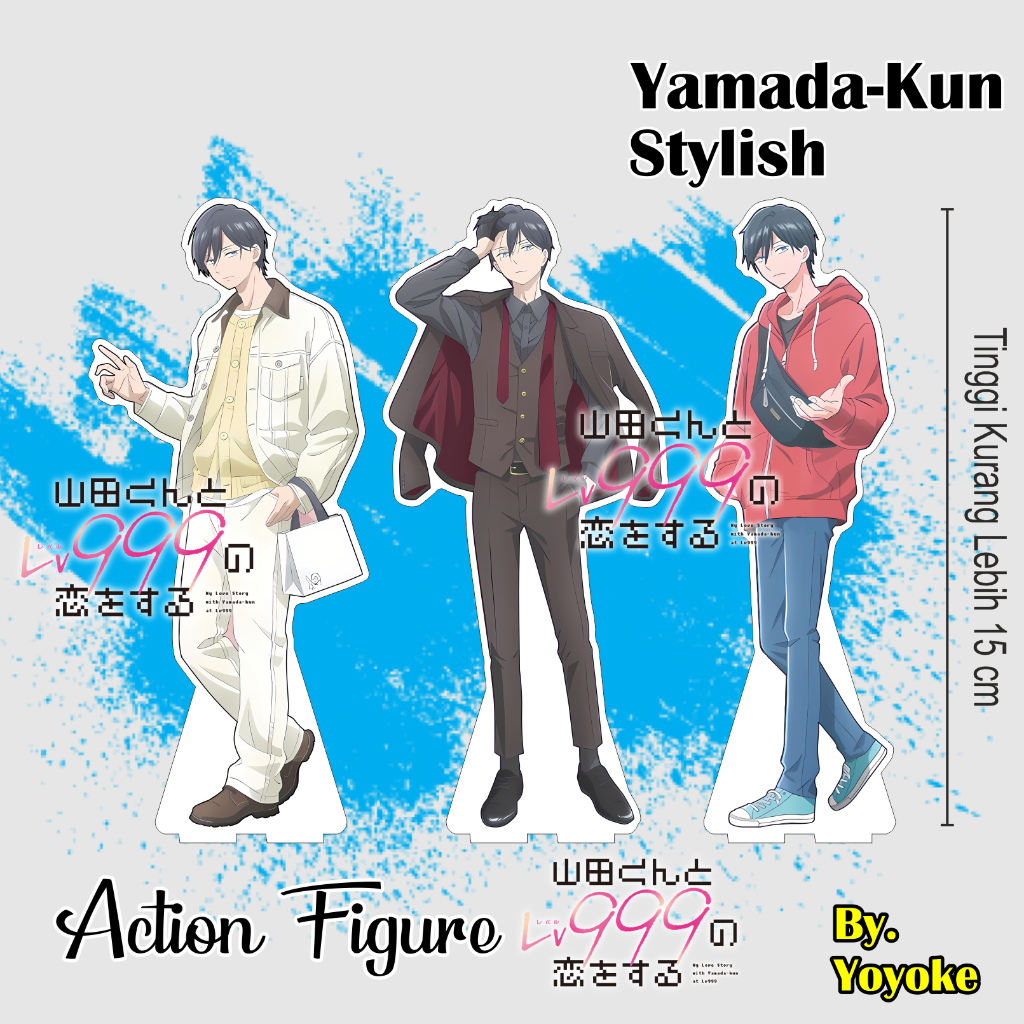 Action Figure Acrylic Yamada-kun to Lv999 no Koi wo Suru Stylis