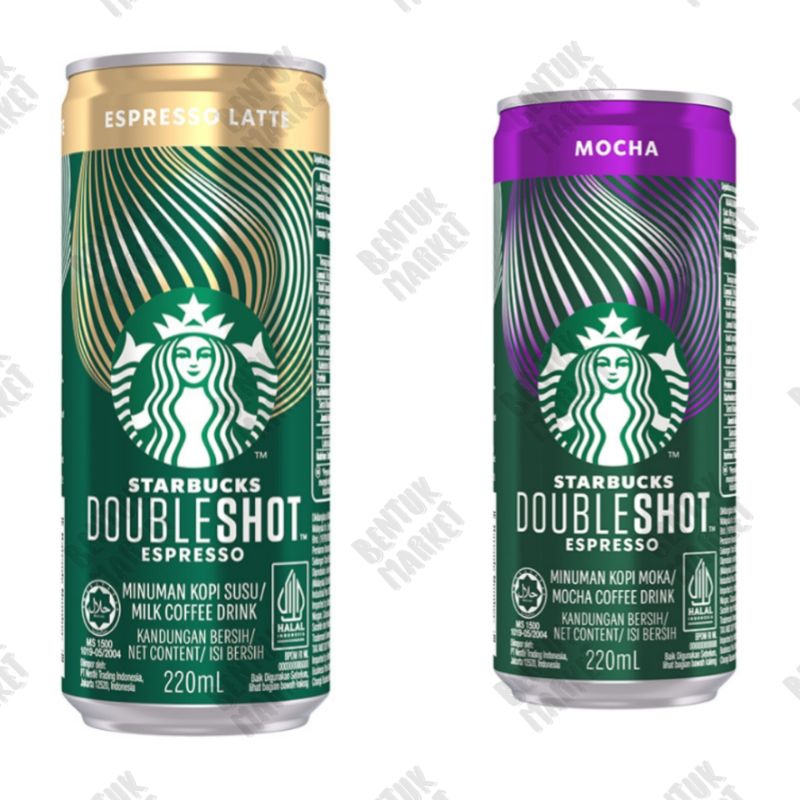 

Starbucks Doubleshot Mocca / Espresso latte 240ml / Minuman Kaleng / Kopi / Kopi Instan